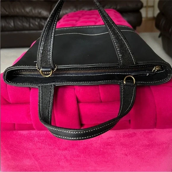 Vintage Coach Bleecker Mini Tote aka the Bleecker Small Basket Bag, #9301 - Picture 11 of 13